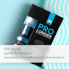 JO Prolonger Spray - 60 mL - Desensitising Spray for Men - 60 ml Spray Bottle - ENHANCERS - Mr and Mrs D's