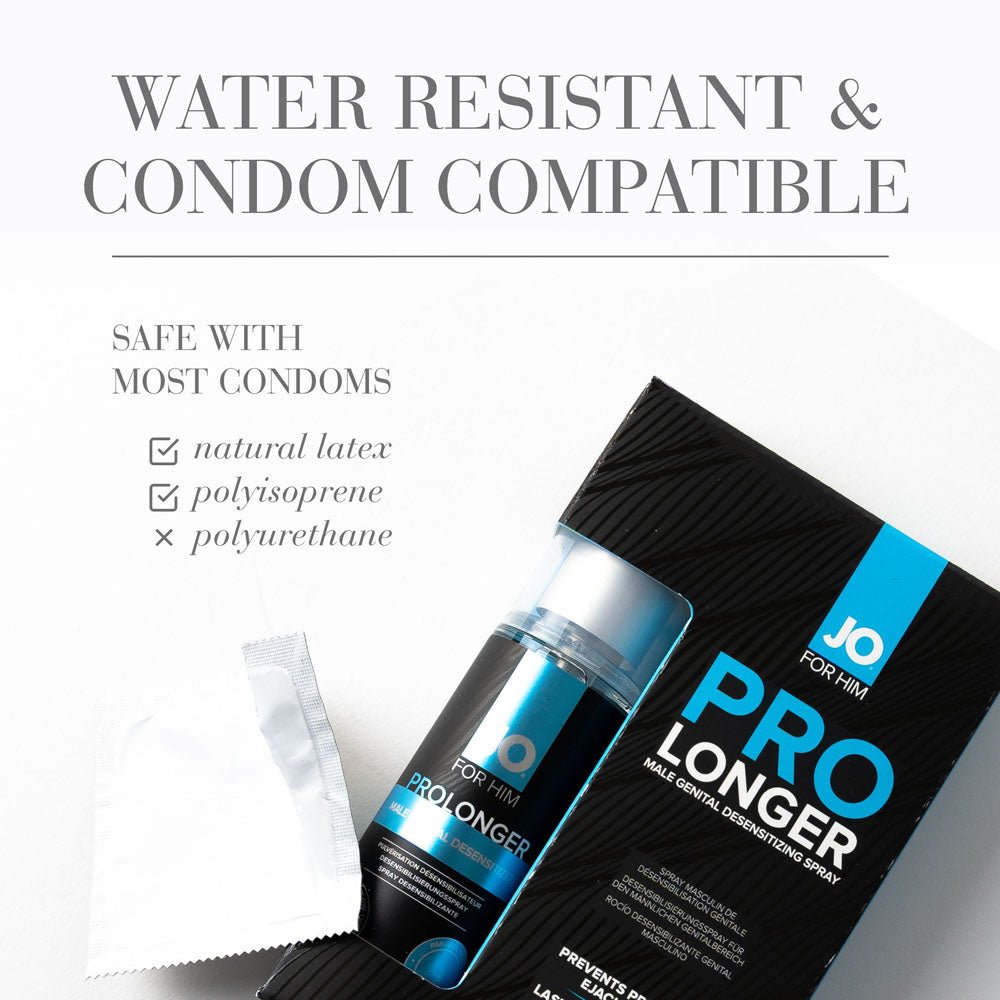 JO Prolonger Spray - 60 mL - Desensitising Spray for Men - 60 ml Spray Bottle - ENHANCERS - Mr and Mrs D's