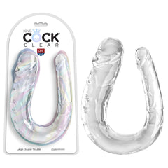 King Cock Clear Large Double Trouble - Mr and Mrs D's