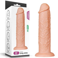 King Size 11'' Realistic Dildo - Flesh 28 cm Dong - DONGS - Mr and Mrs D's