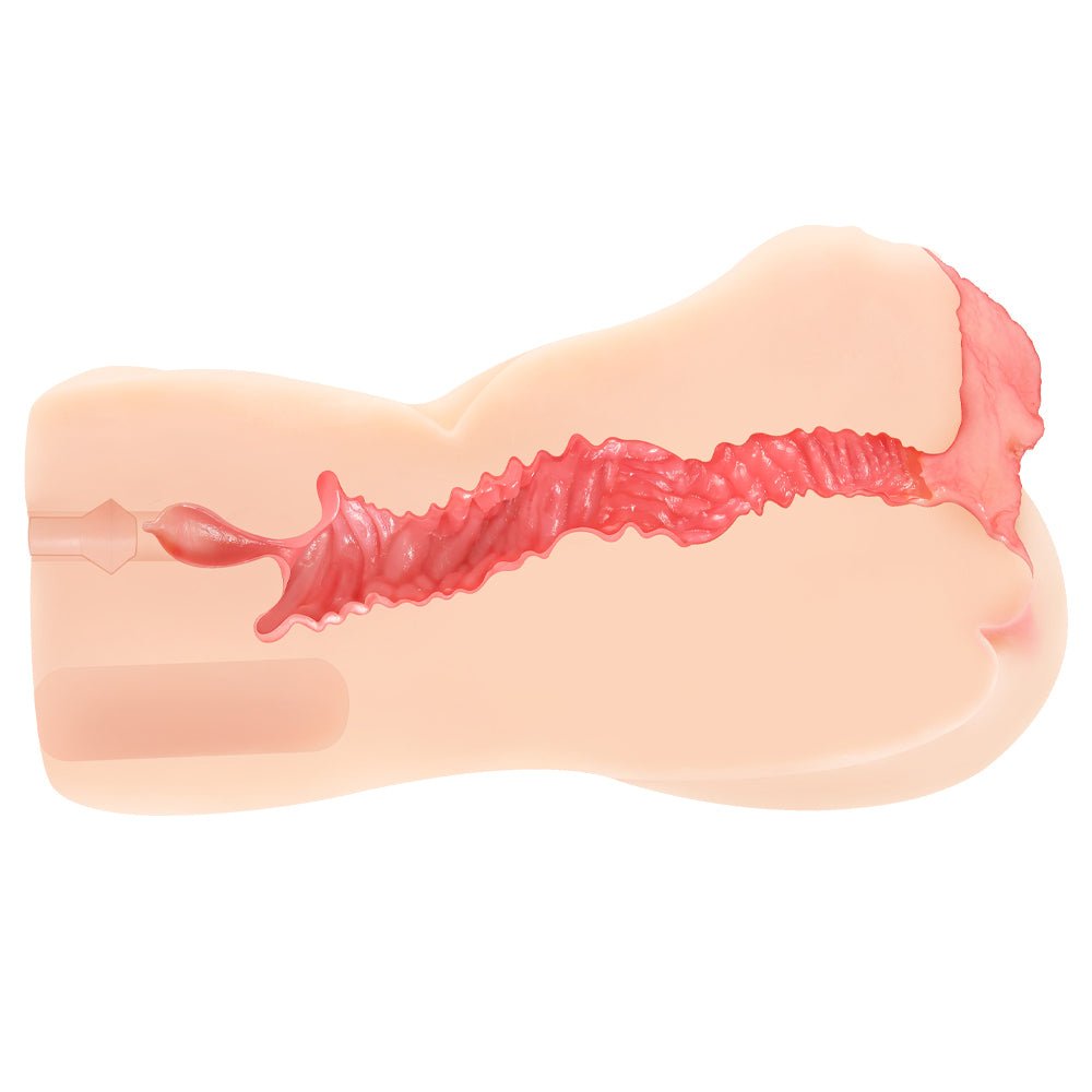 Kokos Vanilla Onahole 004 - Flesh Dual Layer Vagina Stroker - Mr and Mrs D's