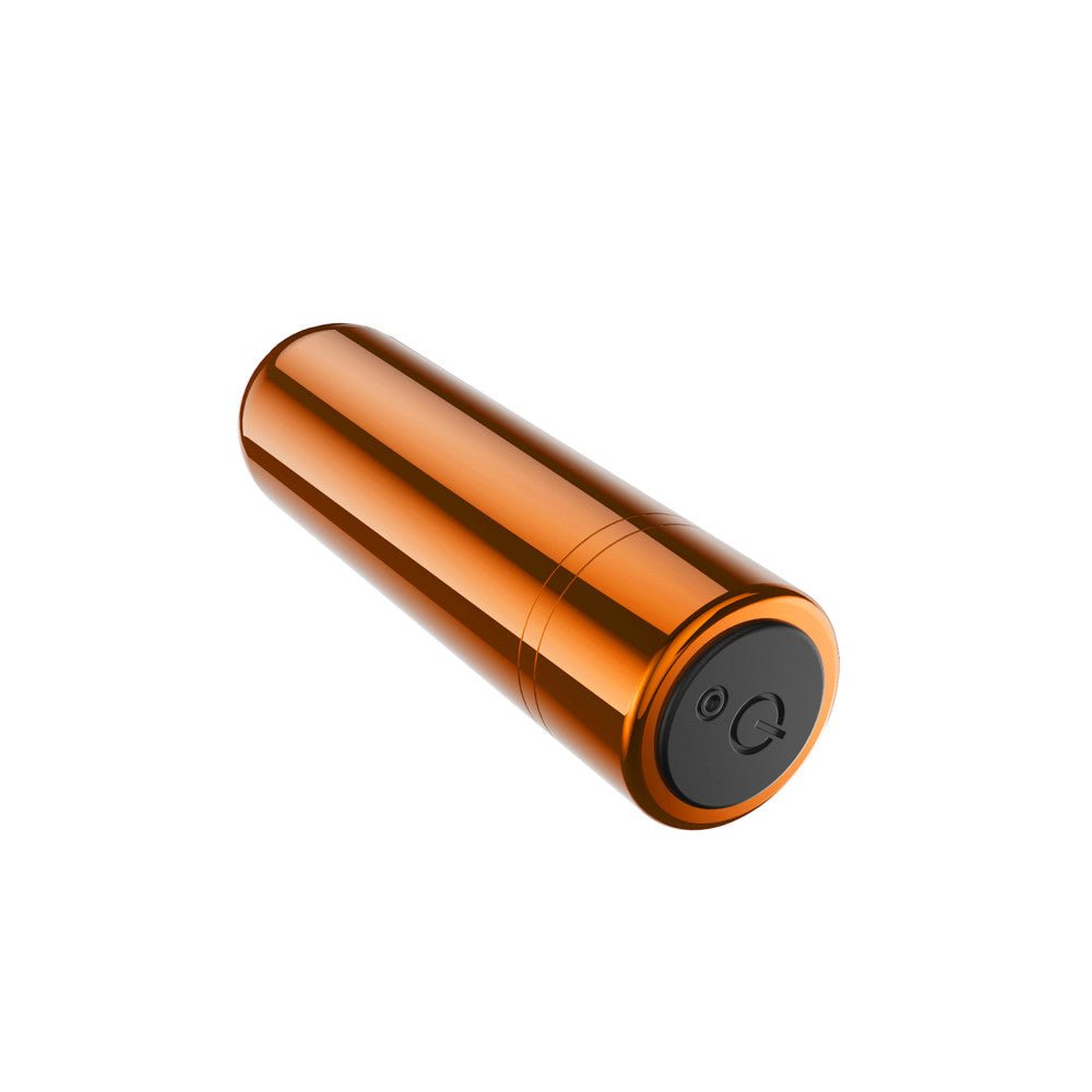 Kool Vibes - Rechargeable Mini Bullet - Tangerine - Orange 6.4 cm USB Rechargeable Bullet - BULLETS & EGGS - Mr and Mrs D's
