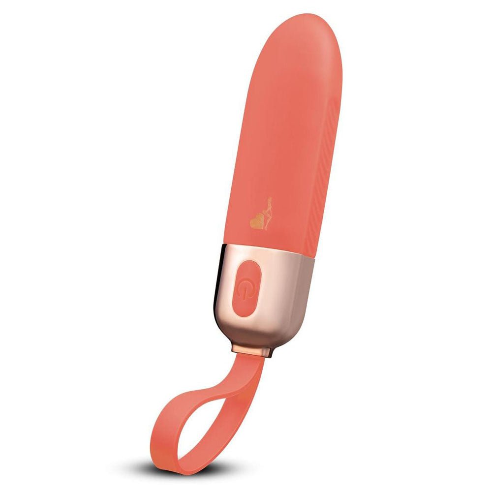 LAPDANCE Popsicle Mini Pocket Wand - Pink 12 cm USB Rechargeable Bullet - BULLETS & EGGS - Mr and Mrs D's