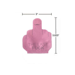 Last Fuck I Have To Give Sticky Notes - Multi Coloured Novelty Sticky Notes - 100 Pack - Mr and Mrs D's