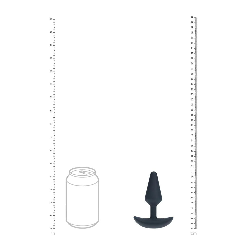 LEVELZ Classic Vibrating Silicone Anal Plug - Black Small USB Rechargeable - ANAL TOYS - Mr and Mrs D's