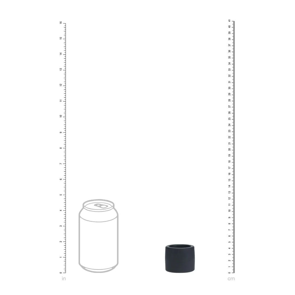 LEVELZ Liquid Silicone Large Ball Strap - Black - COCK RINGS - Mr and Mrs D's