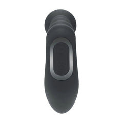 LEVELZ Rechargeable Beaded Prostate Massager - Black USB Rechargeable Heating + Vibrating - ANAL TOYS - Mr and Mrs D's