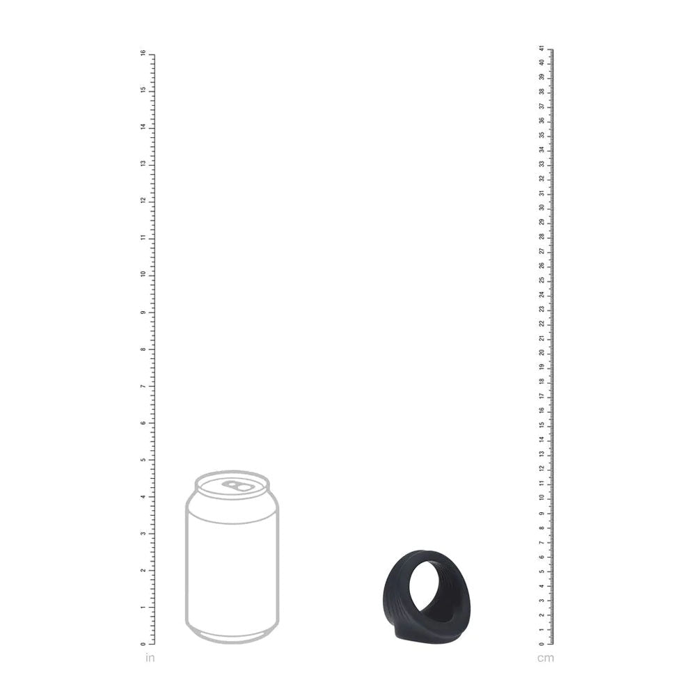 LEVELZ Silicone Cock & Ball Harness - Black - COCK RINGS - Mr and Mrs D's