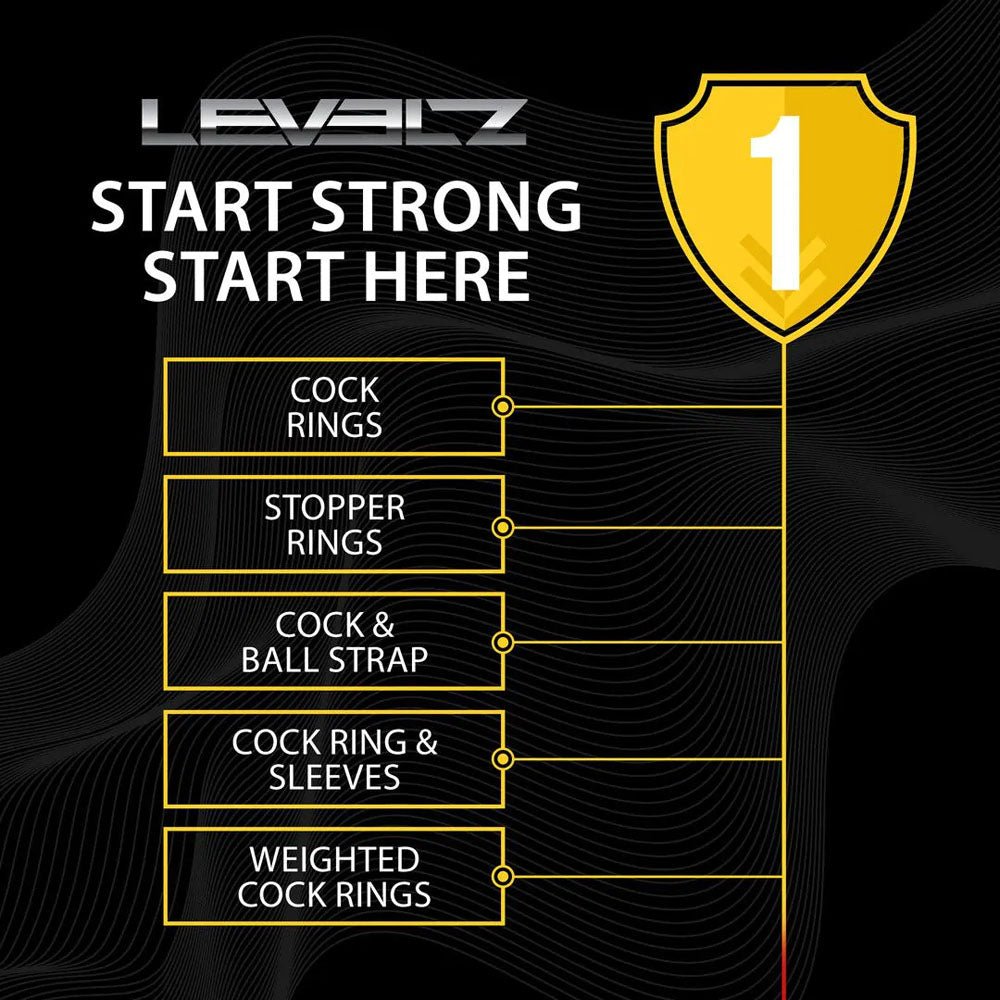 LEVELZ Tri O Silicone Shaft Cock & Ball Ring - Black - COCK RINGS - Mr and Mrs D's