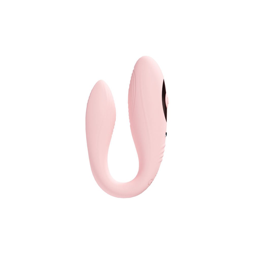 LOVELINE Charme Dual Motor Vibrator with Wireless Remote - Pink USB Rechargeable - Mr and Mrs D's