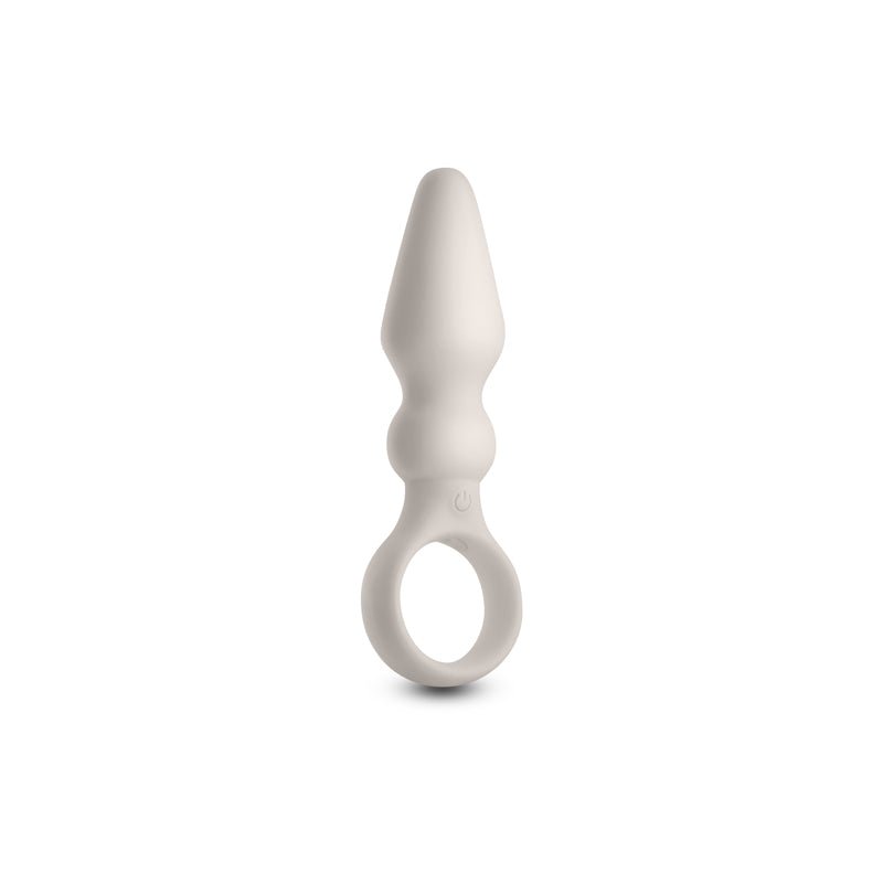 Lust - n - Dreams - Bossa - Fog - White 12.5 cm USB Rechargeable Vibrating Butt Plug - ANAL TOYS - Mr and Mrs D's