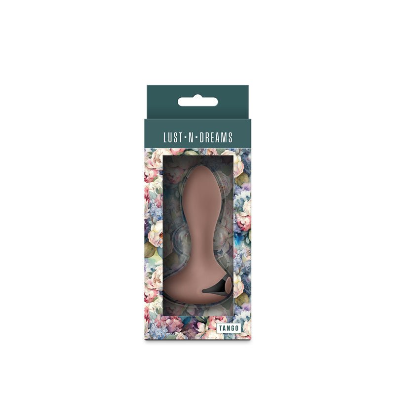 Lust - n - Dreams - Tango - Autumn - Beige 11.5 cm USB Rechargeable Vibrating Butt Plug - ANAL TOYS - Mr and Mrs D's