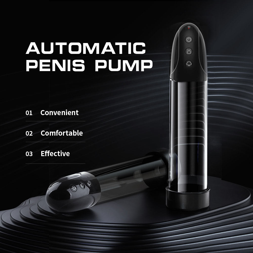 LuvPump Automatic Penis Pump - Clear - PUMPS - Mr and Mrs D's