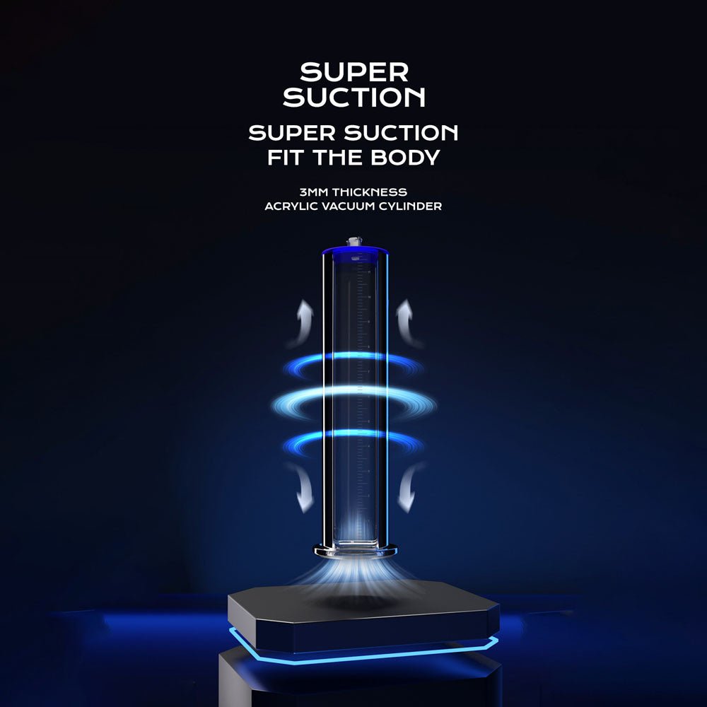 LuvPump ClassiMax XL Professional Power Penis Pump - Clear Extra Large - PUMPS - Mr and Mrs D's
