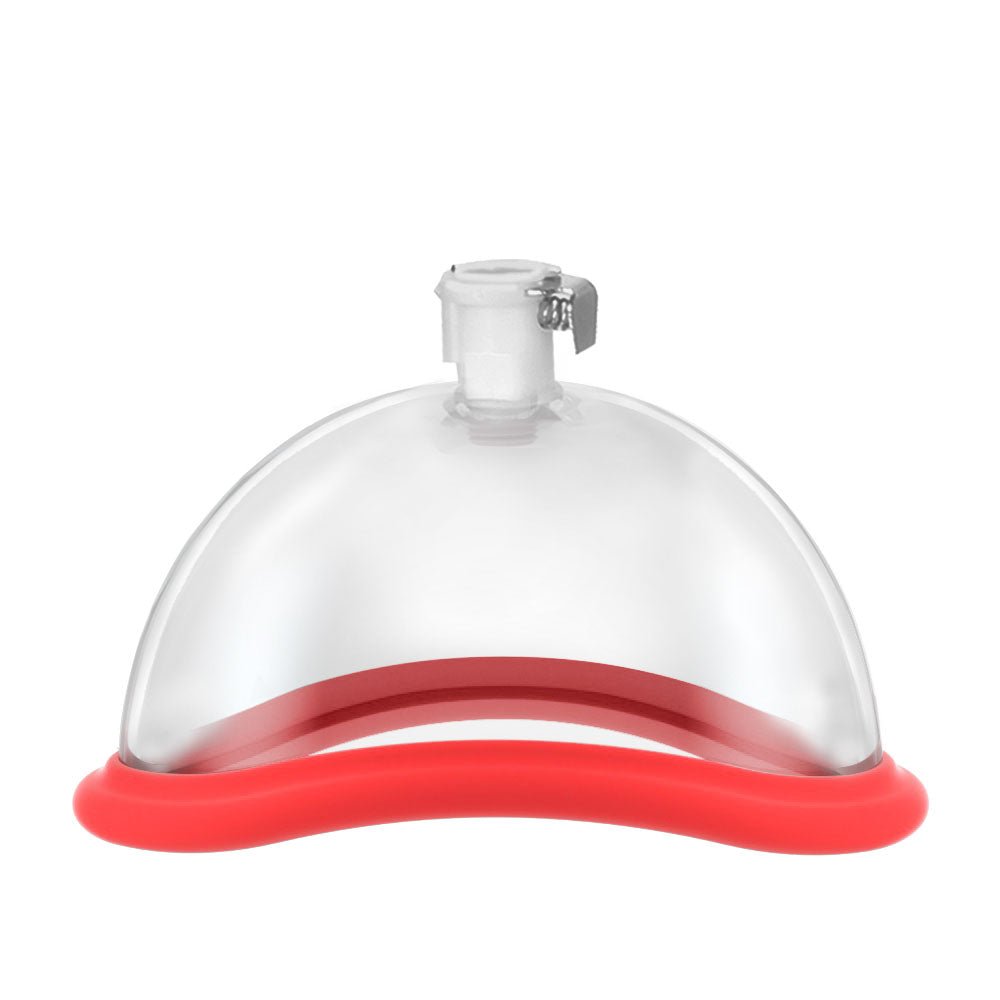 LuvPump Vagina Enhancement System Vagina Pussy Pump - Clear/Red - PUMPS - Mr and Mrs D's