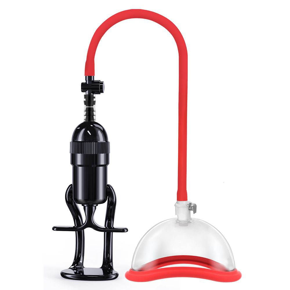 LuvPump Vagina Enhancement System Vagina Pussy Pump - Clear/Red - PUMPS - Mr and Mrs D's