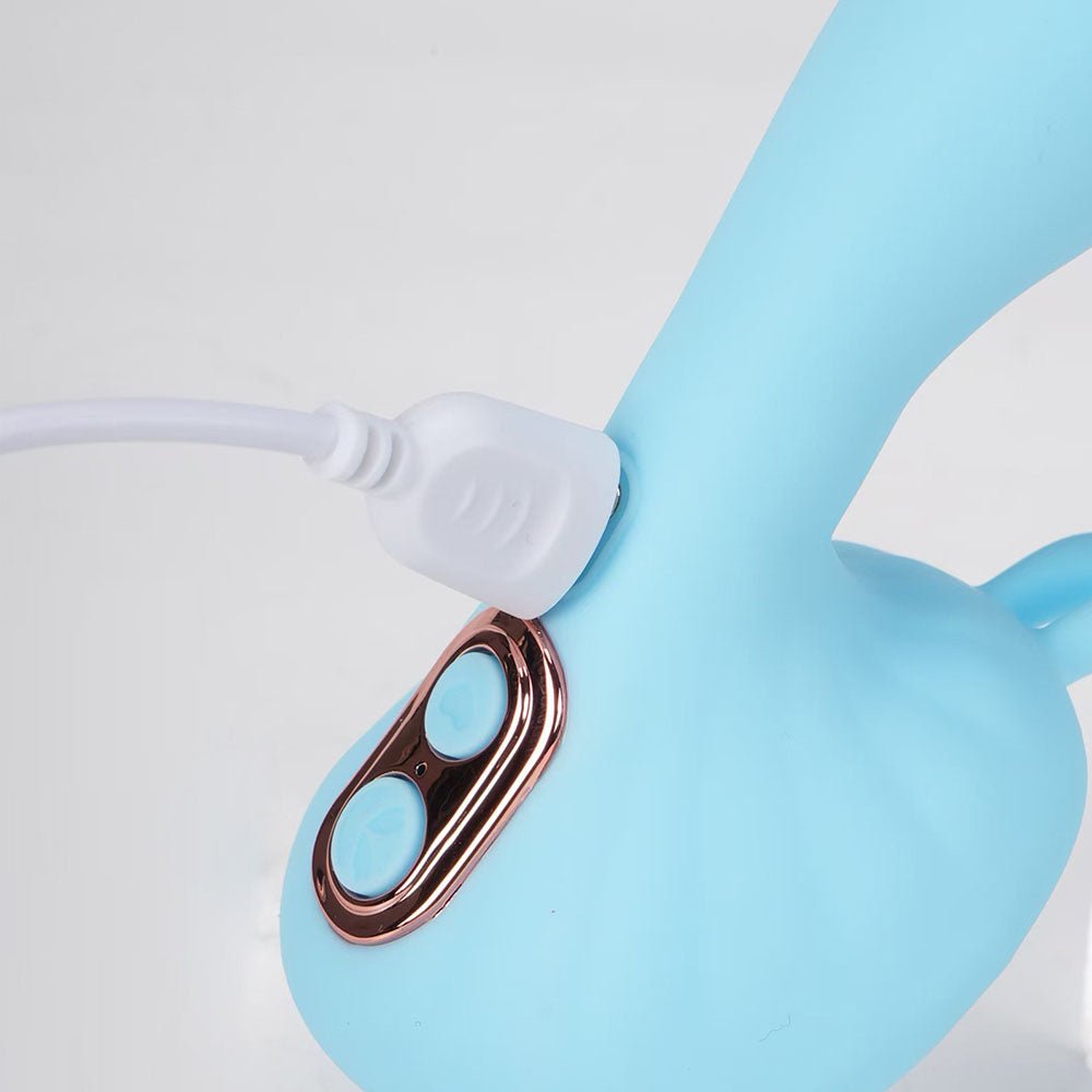 Maia AVERI - Blue - Blue USB Rechargeable Vibrator - Mr and Mrs D's