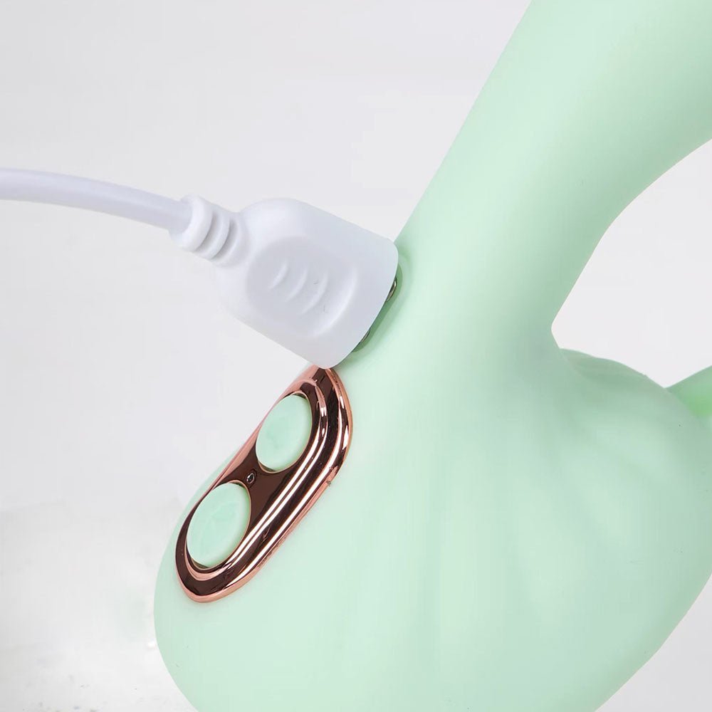Maia AVERI - Green - Green USB Rechargeable Vibrator - Mr and Mrs D's