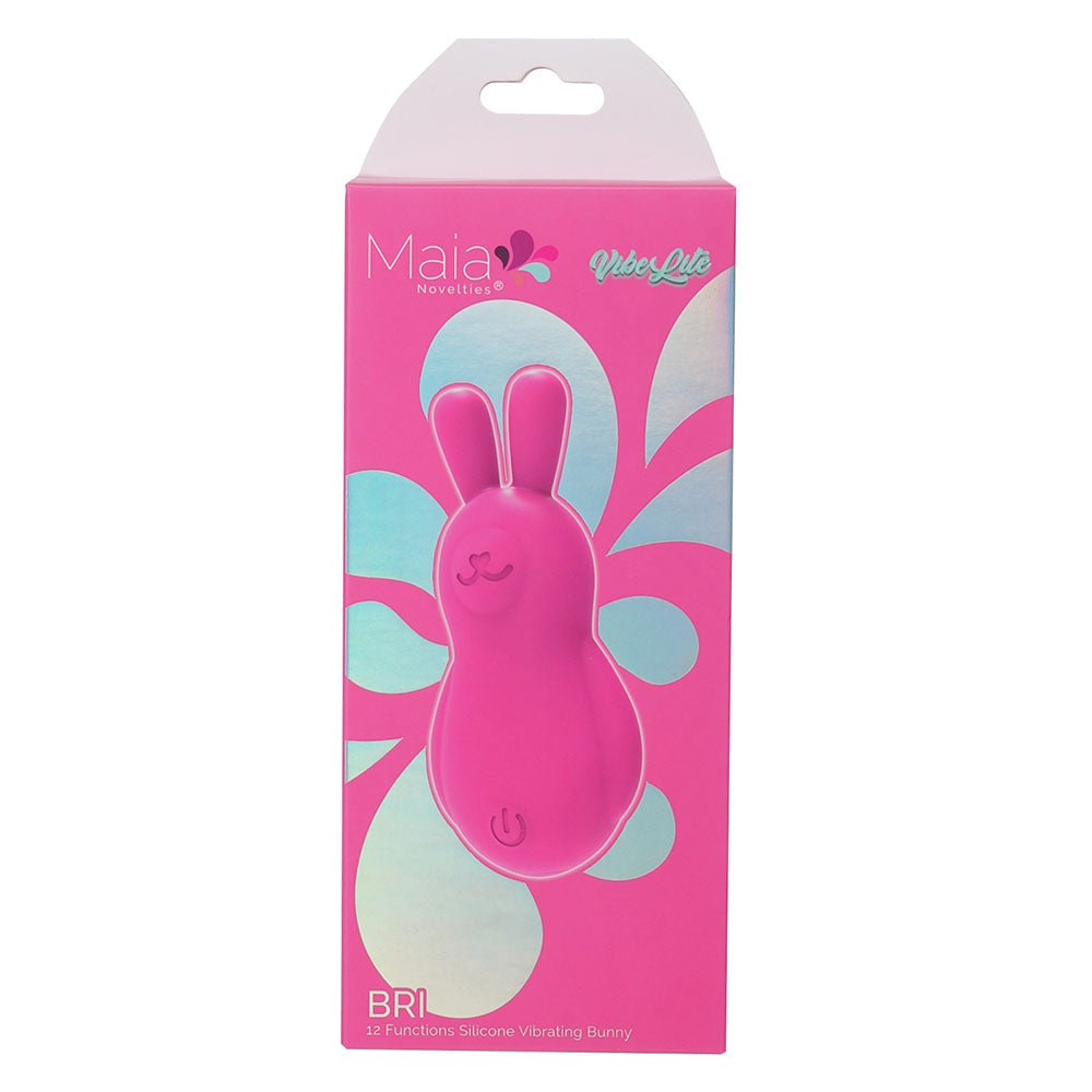 Maia BRI - Pink - Pink 9 cm USB Rechargeable Vibrating Bunny Bullet - Mr and Mrs D's