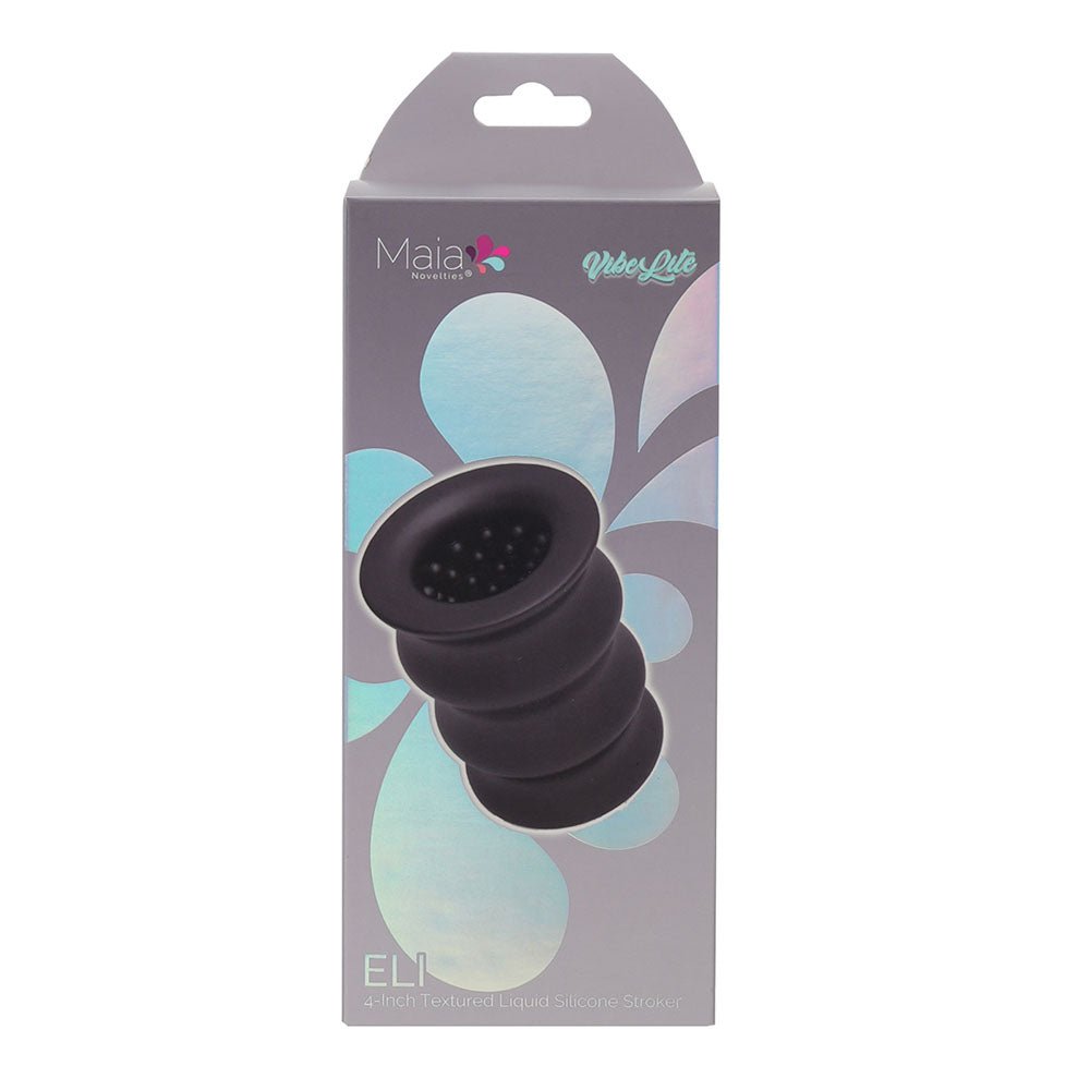 Maia ELI - Black 10 cm Stroker Sleeve - Mr and Mrs D's