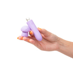 Maia HAPPI - Purple 11.1 cm USB Rechargeable Bullet - BULLETS & EGGS - Mr and Mrs D's