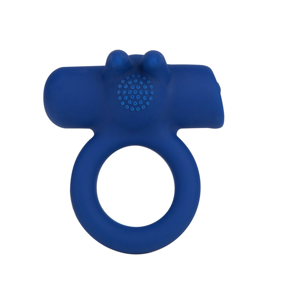 Maia HUXLEY Strong Vibrating Cock Ring - Blue USB Rechargeable - COCK RINGS - Mr and Mrs D's