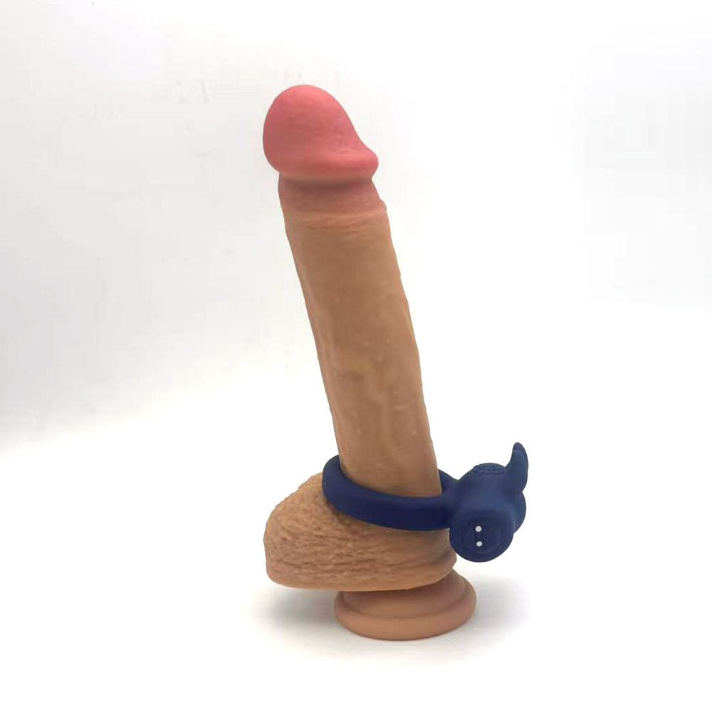 Maia HUXLEY Strong Vibrating Cock Ring - Blue USB Rechargeable - COCK RINGS - Mr and Mrs D's