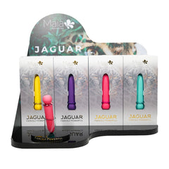 Maia JAGUAR Display - Coloured Rechargeable Bullets - Display of 4 Colours x 3 each with Tester - BULLETS & EGGS - Mr and Mrs D's