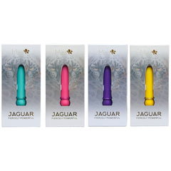 Maia JAGUAR Display - Coloured Rechargeable Bullets - Display of 4 Colours x 3 each with Tester - BULLETS & EGGS - Mr and Mrs D's