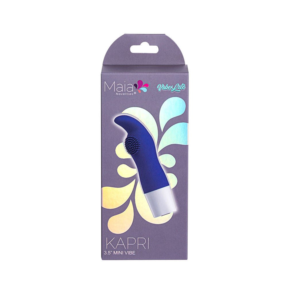 Maia KAPRI - Blue 8.9 cm USB Rechargeable Bullet - BULLETS & EGGS - Mr and Mrs D's