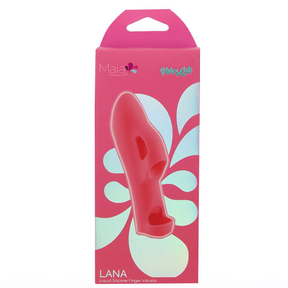 Maia LANA - Red - Red USB Rechargeable Finger Stimulator - STIMULATORS - Mr and Mrs D's