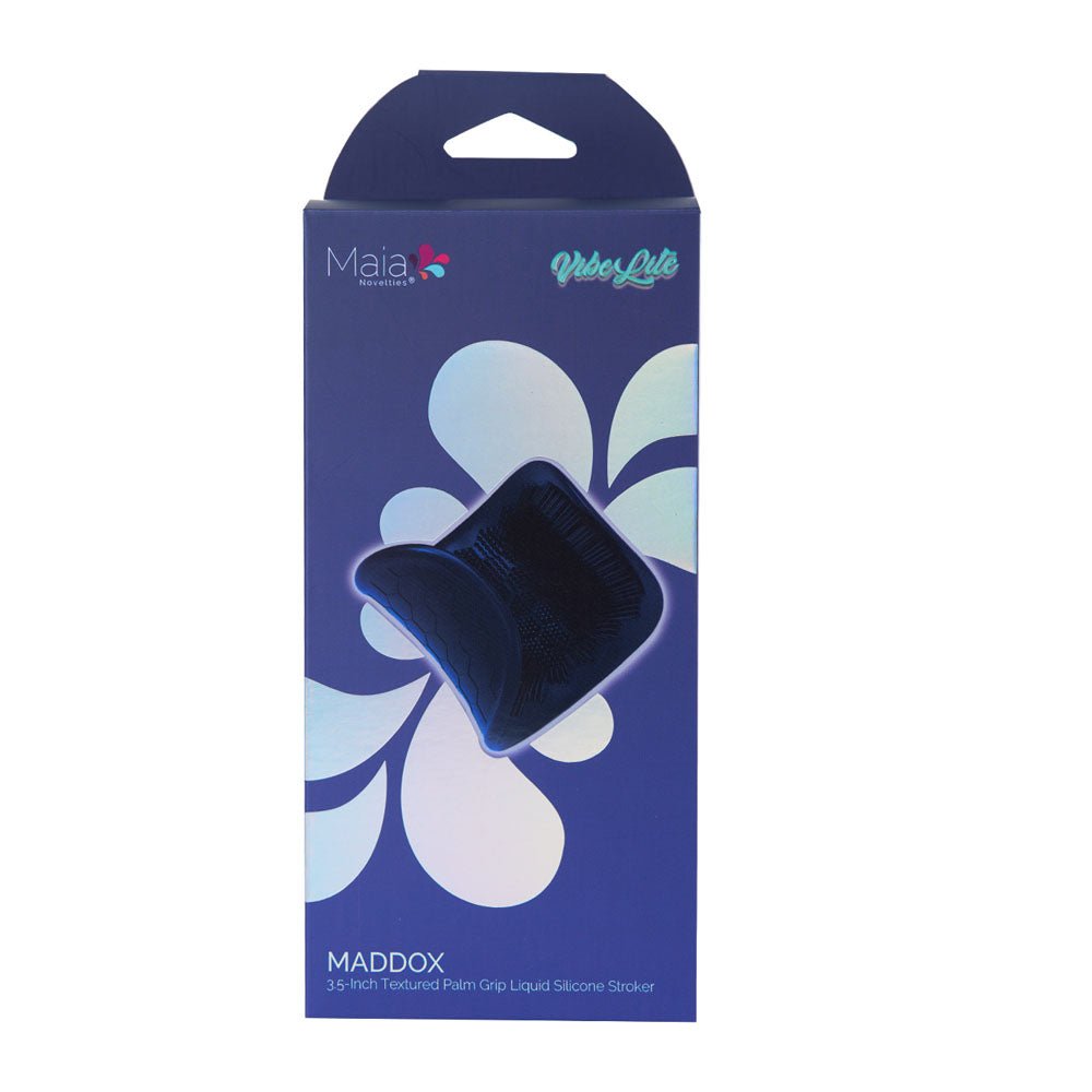 Maia MADDOX - Blue Textured Stroker Sleeve - MASTURBATORS - Mr and Mrs D's