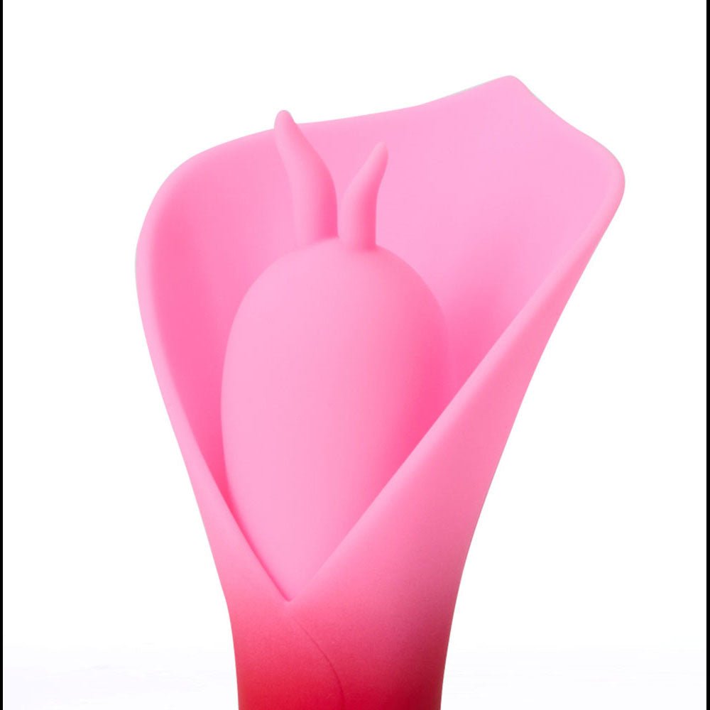 Maia MINA - Red - Red/Pink USB Rechargeable Fluttering Flower Stimulator - STIMULATORS - Mr and Mrs D's