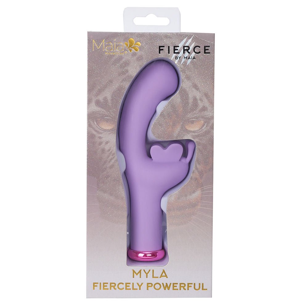 Maia MYLA - Lavender - Lavender 15.9 cm USB Rechargeable Butterfly Vibrator - Mr and Mrs D's
