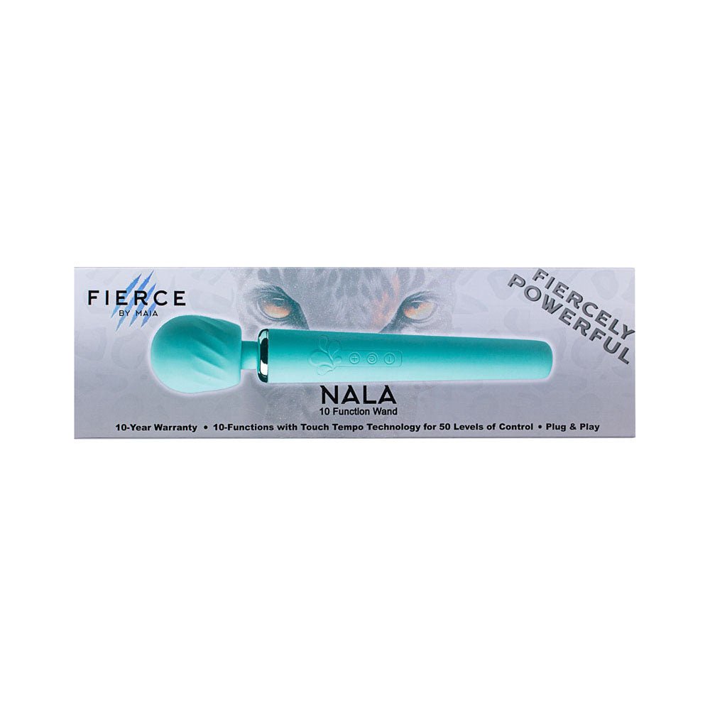 Maia NALA - Blue 30 cm USB Rechargeable Massage Wand Vibrator - VIBRATORS - Mr and Mrs D's
