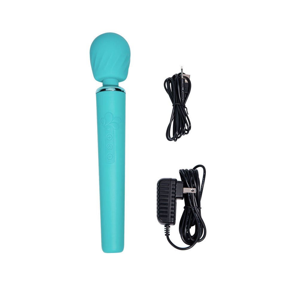 Maia NALA - Blue 30 cm USB Rechargeable Massage Wand Vibrator - VIBRATORS - Mr and Mrs D's