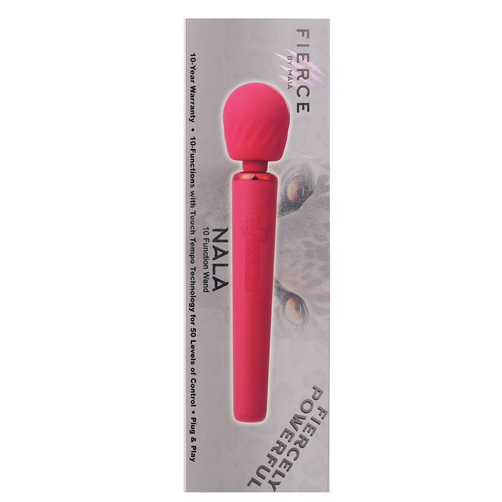 Maia NALA - Red - Red 30 cm USB Rechargeable Massage Wand - VIBRATORS - Mr and Mrs D's
