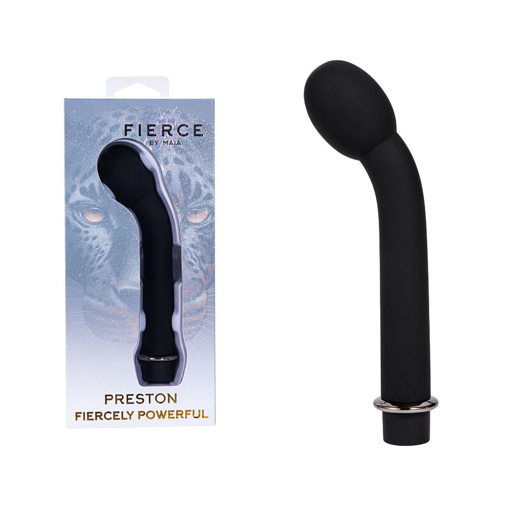 Maia PRESTON - Black 17.8 cm USB Rechargeable G - Spot Vibrator - Mr and Mrs D's