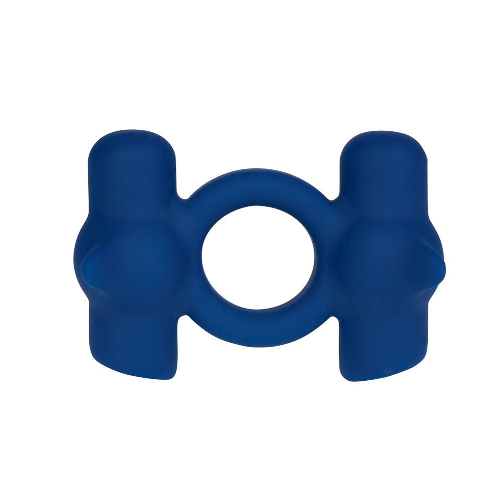 Maia RONAN Dual Vibrating Cock Ring - Blue USB Rechargeable - COCK RINGS - Mr and Mrs D's