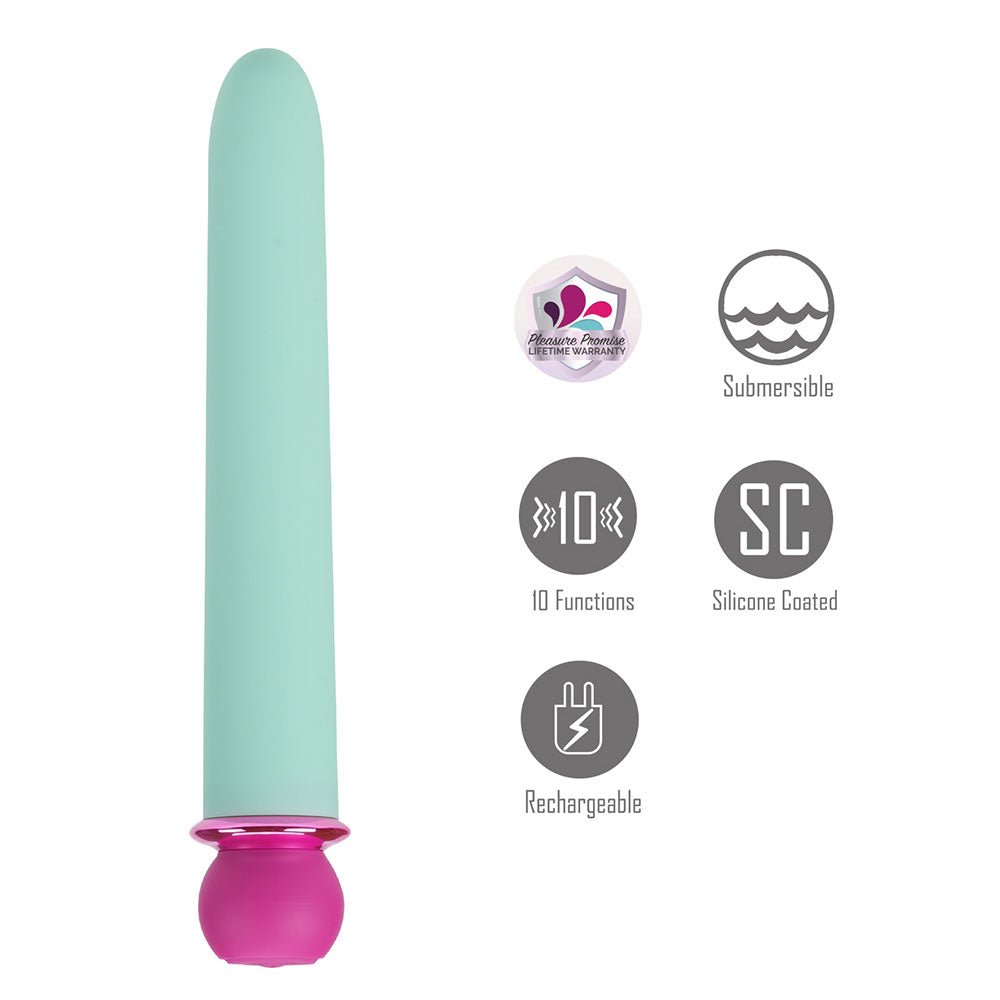 Maia RORI - Teal - Teal 15.2 cm USB Rechargeable XL Bullet - BULLETS & EGGS - Mr and Mrs D's