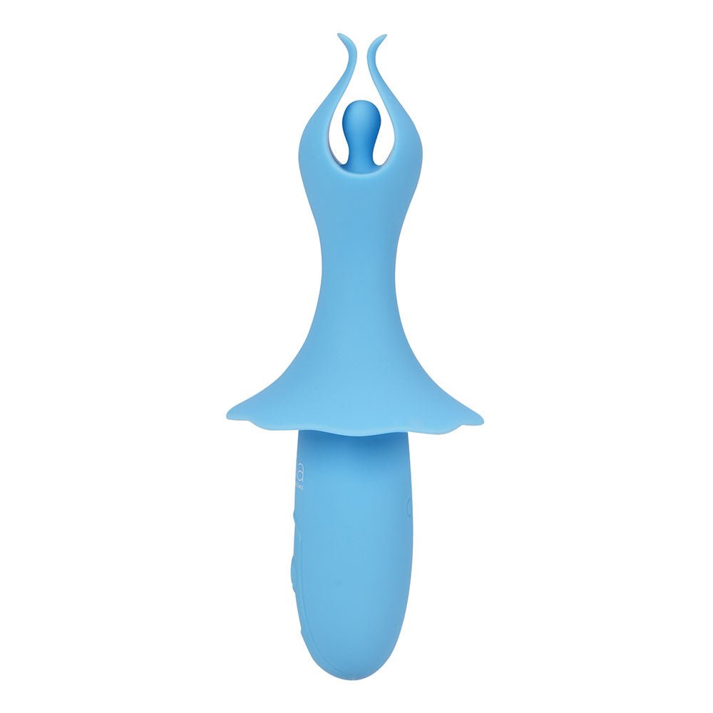 Maia SIENNA - Blue - Blue 15.2 cm USB Rechargeable Fluttering Bullet - Mr and Mrs D's