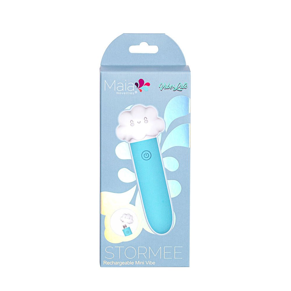 Maia STORMEE - Blue 11.1 cm USB Rechargeable Bullet - BULLETS & EGGS - Mr and Mrs D's