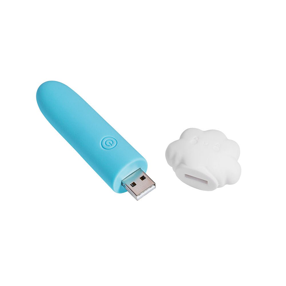 Maia STORMEE - Blue 11.1 cm USB Rechargeable Bullet - BULLETS & EGGS - Mr and Mrs D's