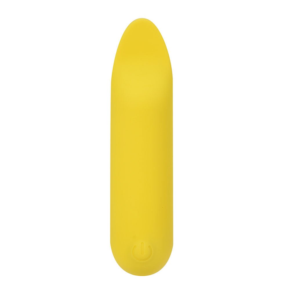 Maia TAWNI - Yellow - Yellow 9 cm USB Rechargeable Bullet with Flickering Tip - Mr and Mrs D's