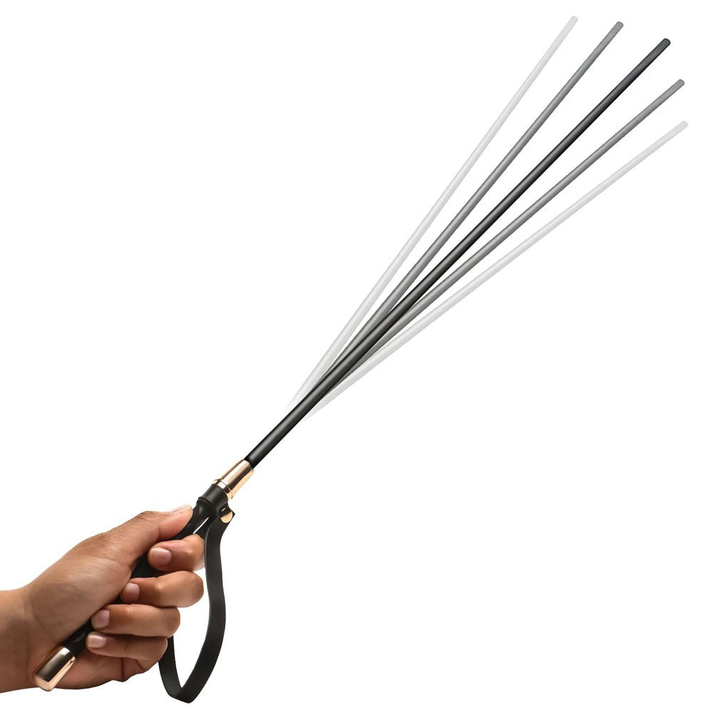 Master Series Sinful Impact Cane - Black Plastic Cane Whip - BONDAGE - TOYS - Mr and Mrs D's