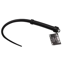 Master Series Viper Tail - Black - Black Silicone Whip - Mr and Mrs D's