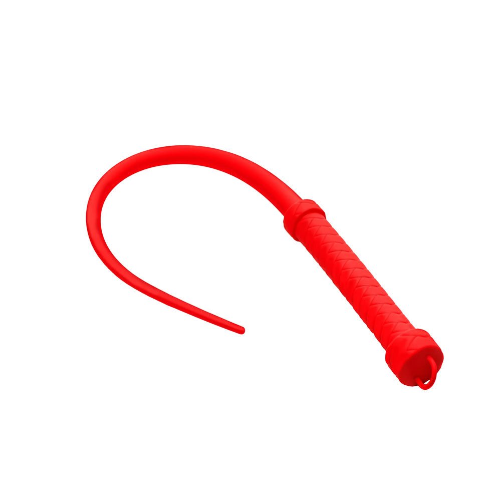 Master Series Viper Tail - Red - Red Silicone Whip - BONDAGE - TOYS - Mr and Mrs D's