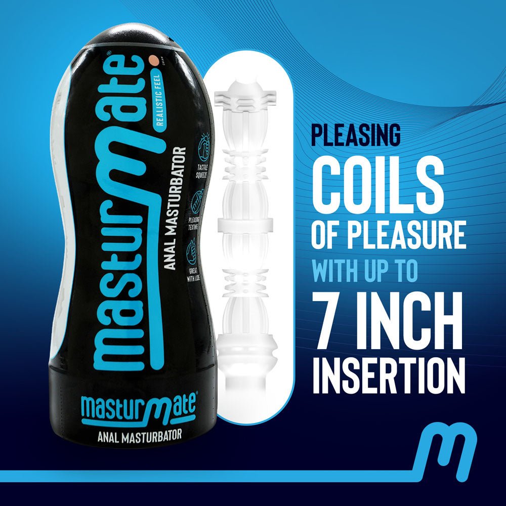 Masturmate - Butt - Cream - Flesh Anal Stroker - MASTURBATORS - Mr and Mrs D's