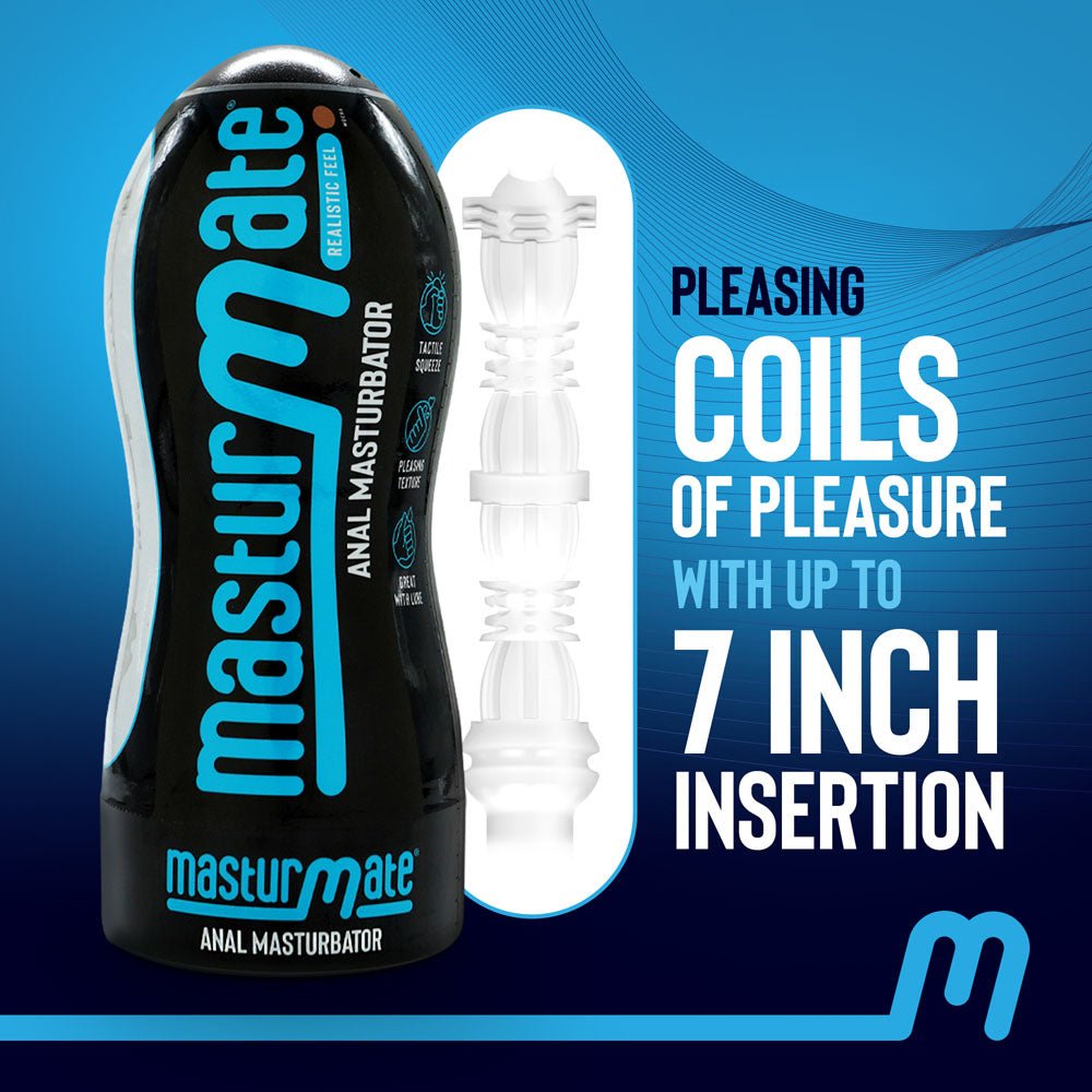 Masturmate - Butt - Mocha - Brown Anal Stroker - MASTURBATORS - Mr and Mrs D's