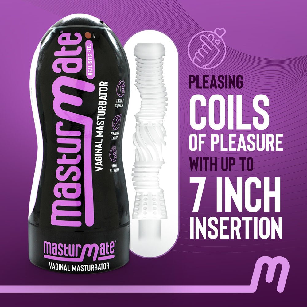 Masturmate - Vagina - Mocha - Brown Vagina Stroker - MASTURBATORS - Mr and Mrs D's